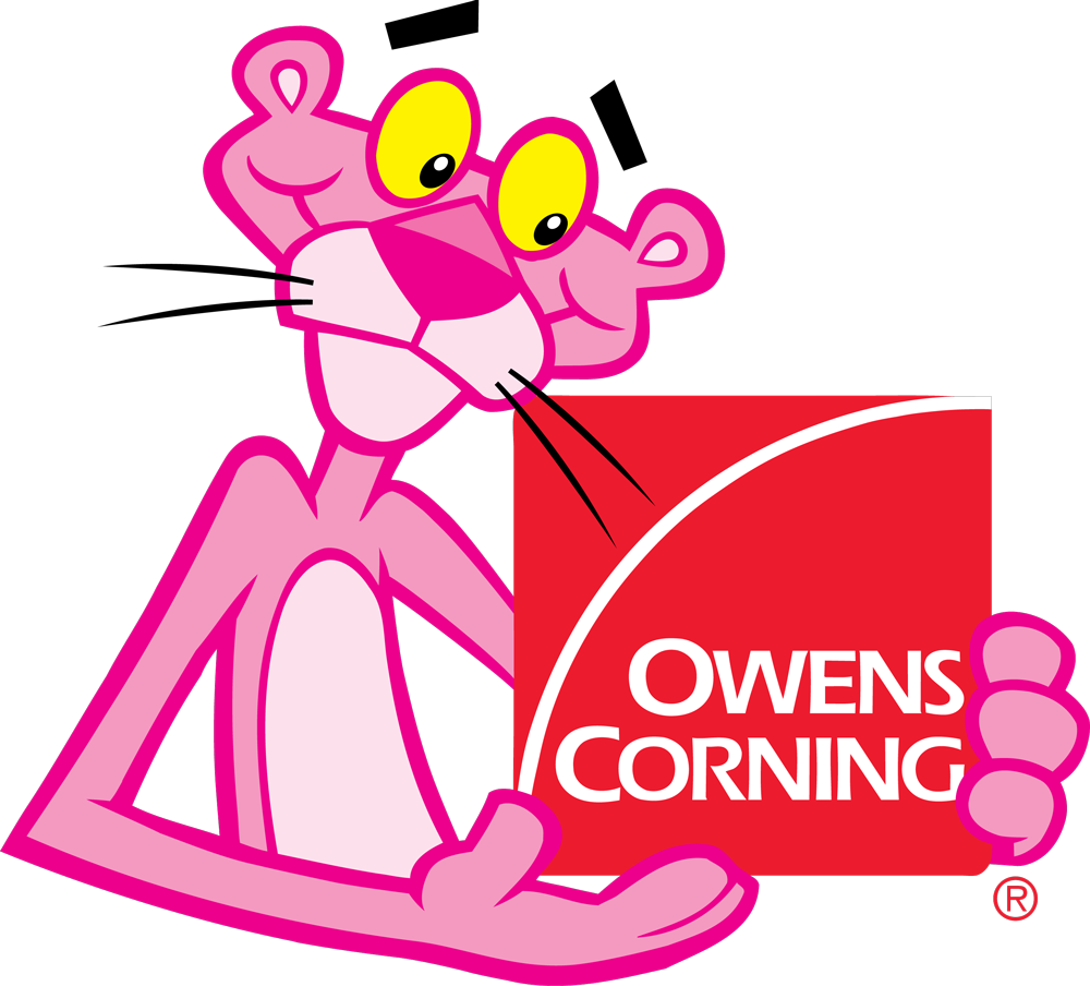 Owens Corning with the Pink Panther